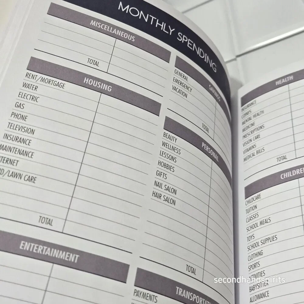 Pen And Gear Budget Planner  12 Months  5.5